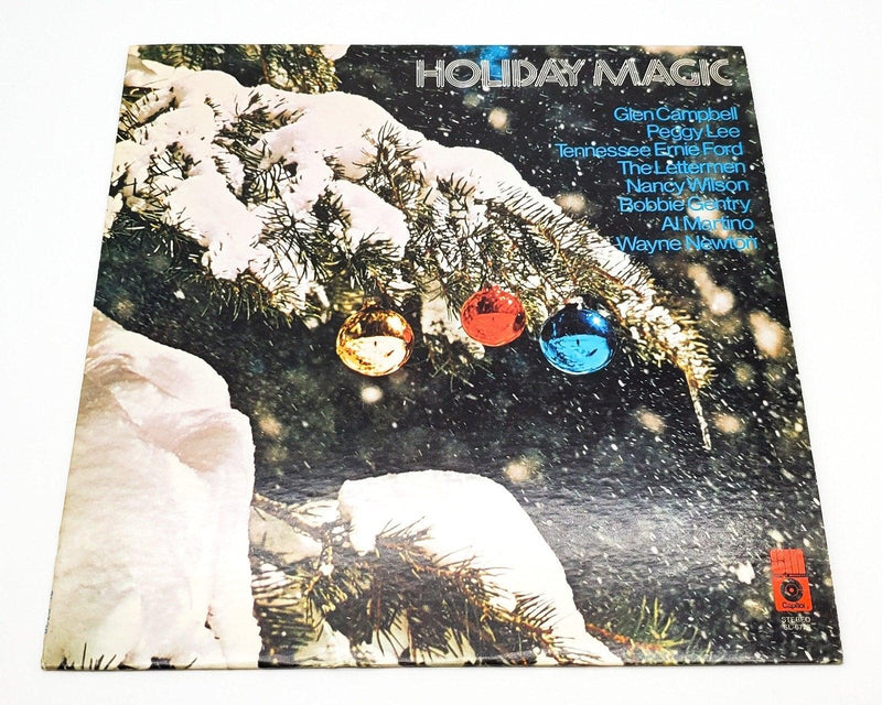Holiday Magic 33 RPM LP Record Capitol Glen Campbell, Wayne Newton & More 1