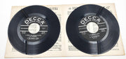 Jesse Crawford When The Organ Played At Twilight 45 RPM 2xEP Record Decca 1954 5
