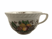Johnson Bros Windsor Ware Pomona Tea Cup Brown Basket England Vintage 3