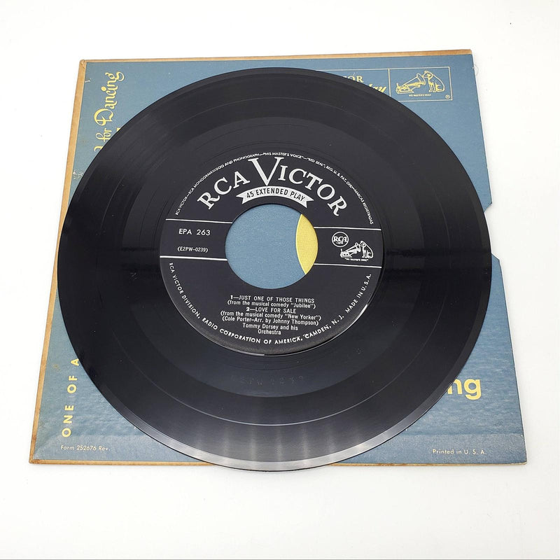 Tommy Dorsey Plays Cole Porter For Dancing EP Record RCA Victor EPA 263 4