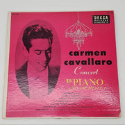 Carmen Cavallaro & Orchestra Concert 2x EP Record Decca 1954 ED 658 1