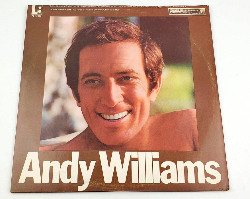Andy Williams Self Titled 33 RPM Double LP Record Columbia 1975 2