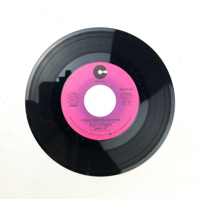 Stacy Lattisaw Attack of the Name Game / I Could Love You So Divine 7" Single 3