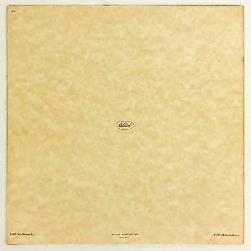 The Beatles Lyric Booklet Paper Insert to Love Songs LP 1977 27 Pages NEAR MINT