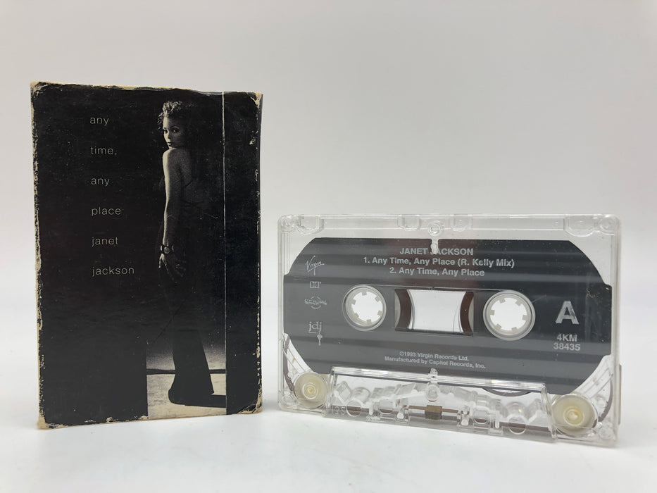 Any Time, Any Place Janet Jackson Cassette Single Virgin 1993 2