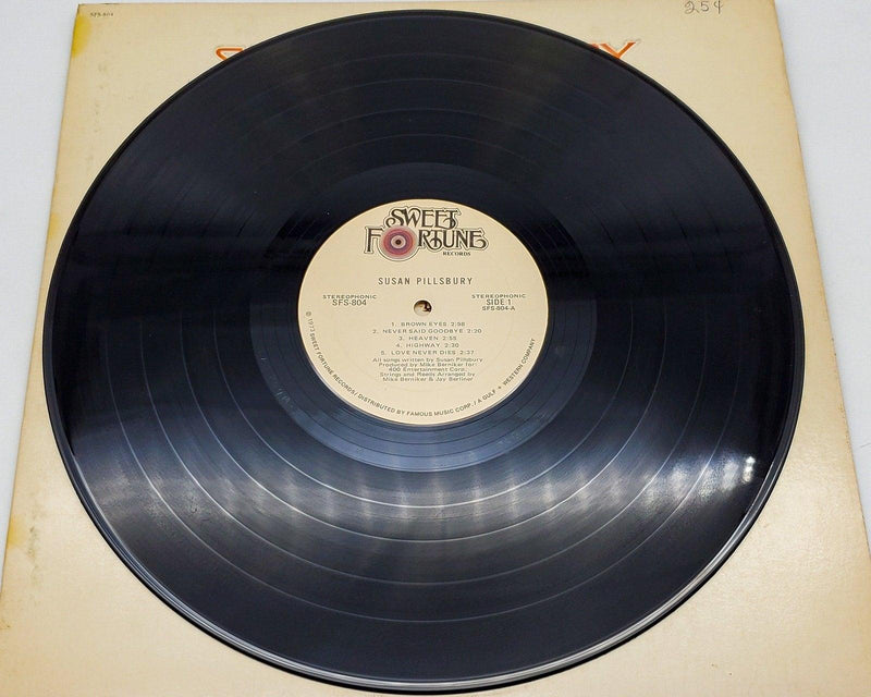 Susan Pillsbury Self Titled 33 RPM LP Record Sweet Fortune Records 1973 5