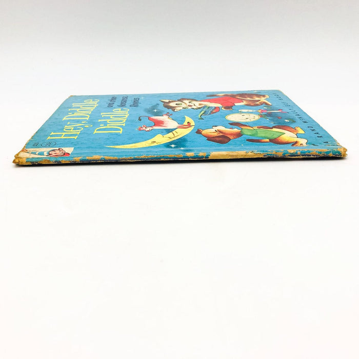 Hey Diddle Diddle Hardcover Davi Botts 1956 Rand McNally Classic Nursey Rhymes 3