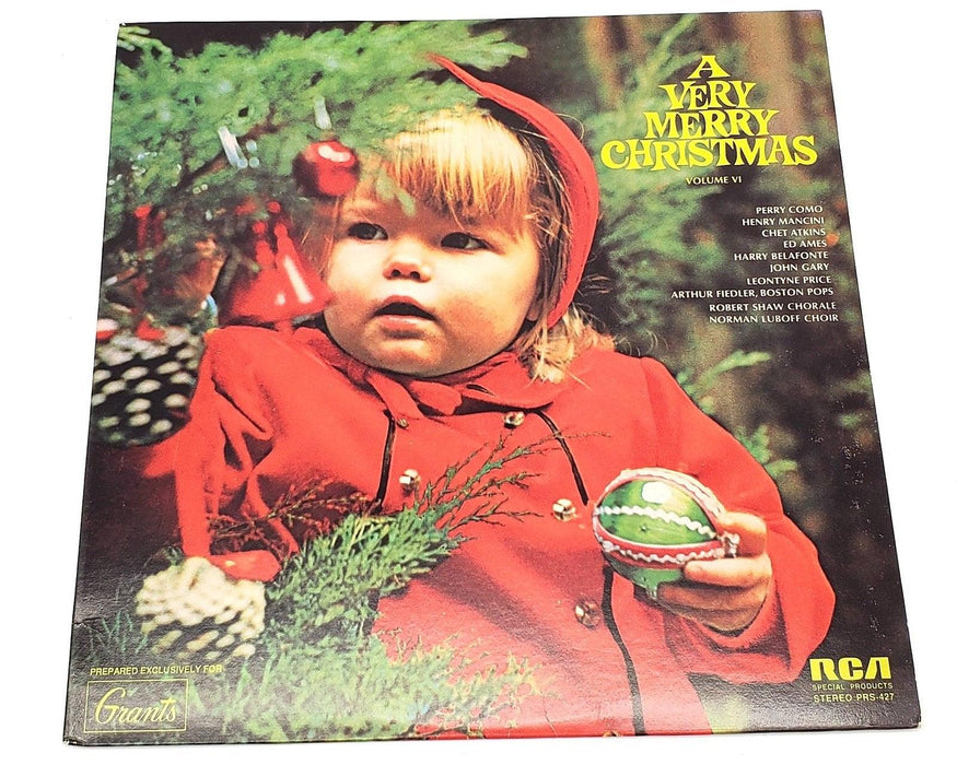 Various A Very Merry Christmas, Volume VI 33 RPM LP Record RCA 1972 PRS-427 1