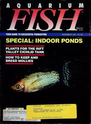 Aquarium Fish Magazine November 1991 Vol 4 No 2 Special: Indoor Ponds 1