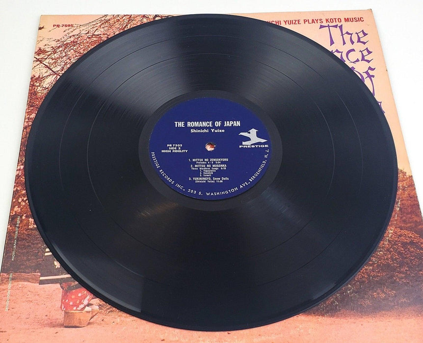 Shinichi Yuize The Romance Of Japan 33 RPM LP Record Prestige 1967 6