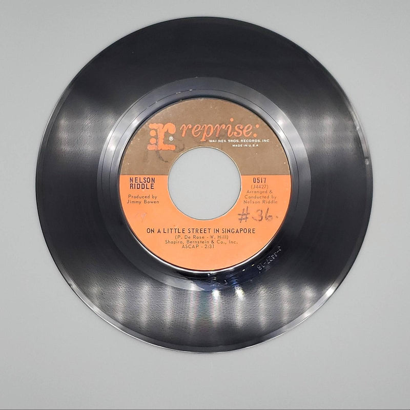 Nelson Riddle Where Were You When I Needed You Single Record Reprise 1966 0517 2