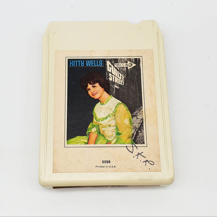 Kitty Wells Guilty Street 8-Track Tape Album Decca 1969 C73-5098