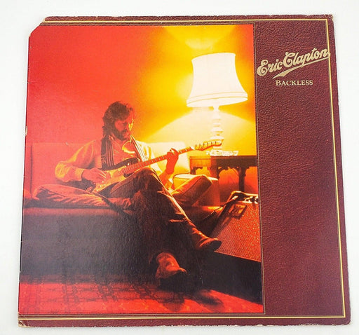 Eric Clapton Backless Record 33 RPM LP RS-1-3039 RSO 1978 Gatefold 1