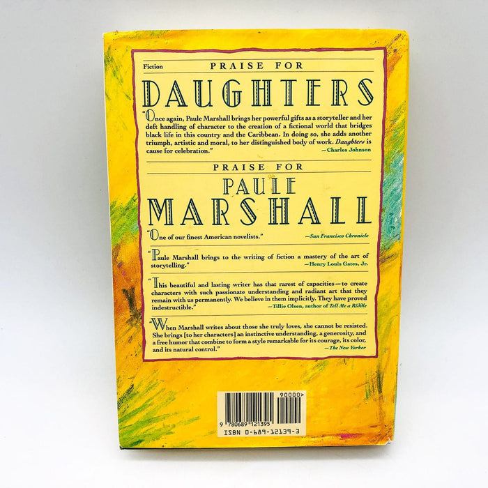 Daughters Hardcover Paule Marshall 1991 West Indies African American 1st Edition 2