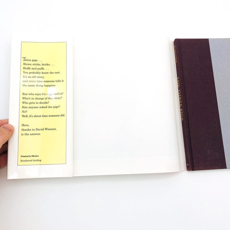 The Three Pigs Hardcover David Wiesner 2002 Alternative Version Pigs Choice 6