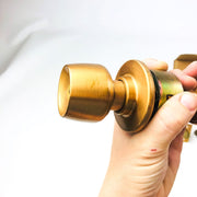 Yale Storeroom Closet Door Knob Lockset BR5305 380AN US10 Satin Bronze New NOS 4