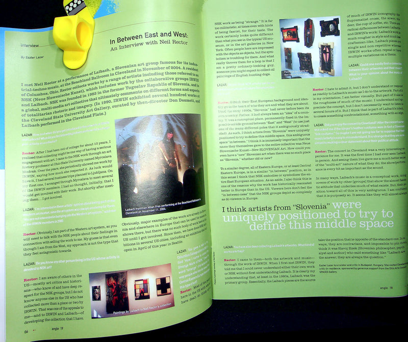 Angle Magazine Mar 2005 29th Cleveland International Film Festival Agnes Martin