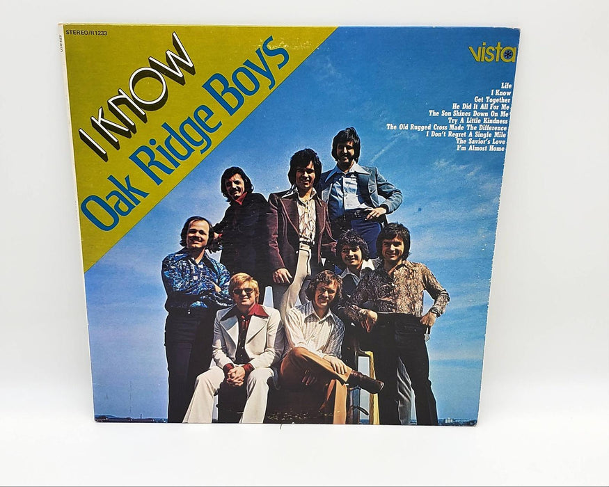 The Oak Ridge Boys I Know LP Record Vista Records 1972 R1233 1