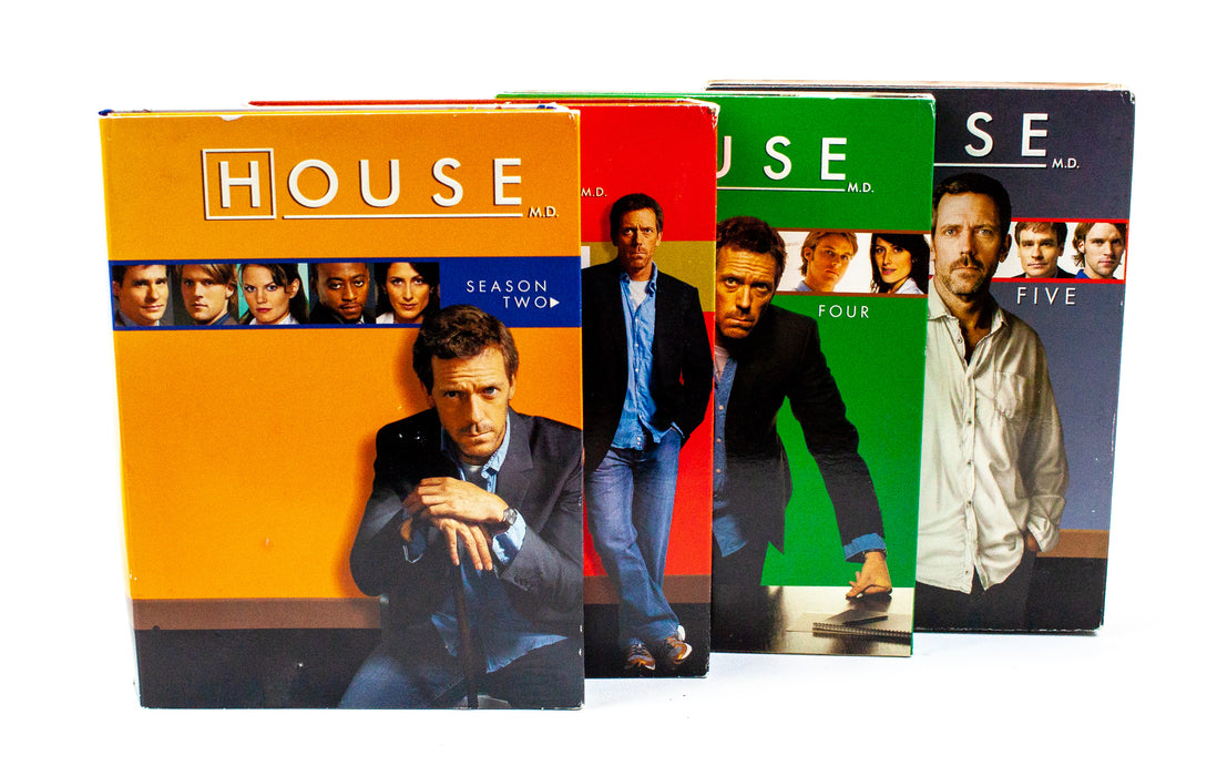 HOUSE: Complete Season Box Sets - Seasons 2, 3, 4, 5 DVD | USED