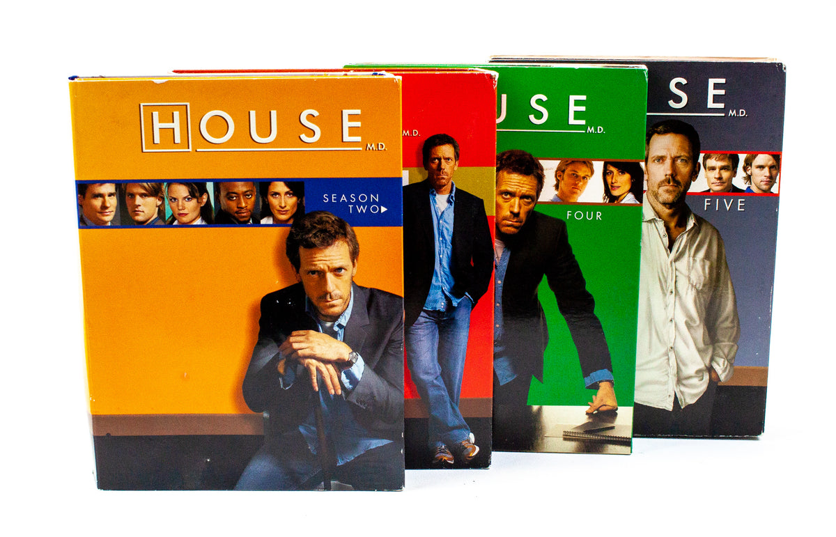 House Box Set Collection HOUSE: Complete Season Box Sets - Seasons 2, 3, 4, 5 DVD | USED — HKResale