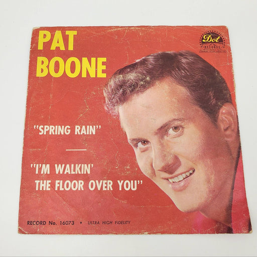 Pat Boone Spring Rain Single Record Dot Records 1960 16073 1