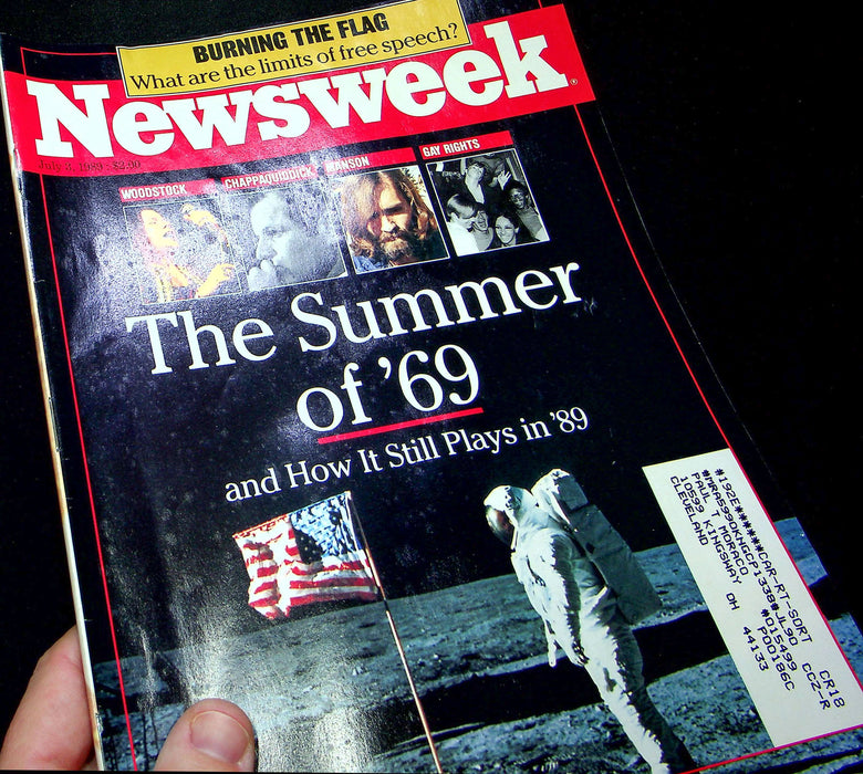 Newsweek Magazine July 3 1989 Supreme Court Ruling Flag Burning China Leader