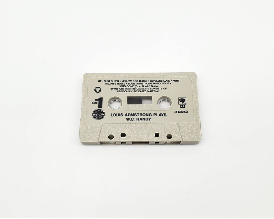 Louis Armstrong Plays W.C. Handy Cassette Tape Album Columbia 1986 CJT 40242 4
