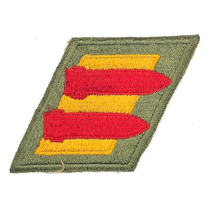 US Army Patch 2nd Coastal Artillery District Shoulder Sleeve Sew On Vintage 1