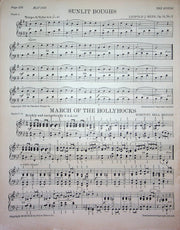 Allegro Symphony No 5 Sheet Music Piano Song Ludwig Van Beethoven 1933 Etude Mag 1