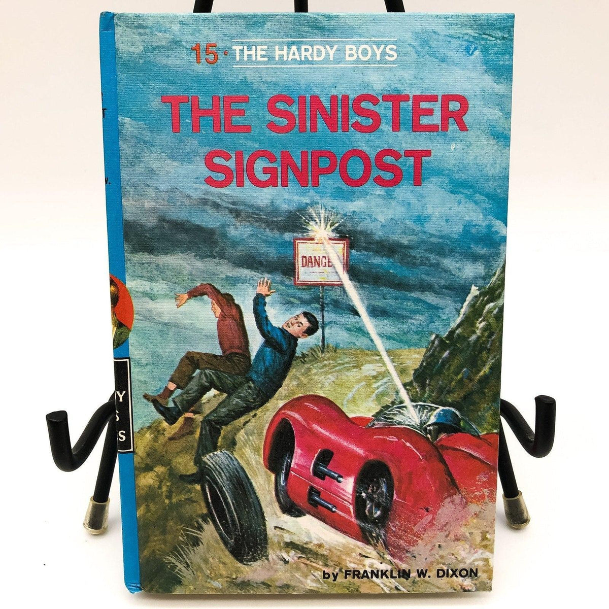 Hardy Boys The Sinister Signpost No 15 Franklin W. Dixon 1968 Grosset ...