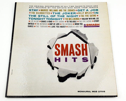 Various Smash Hits 33 RPM LP Record Smash Records 1