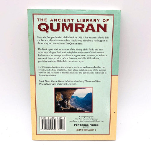 The Ancient Library Of Qumran Paperback Frank Moore Cross 1995 Scrolls History 2