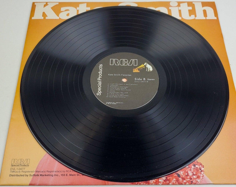 Kate Smith Her Very Best 33 RPM LP Record RCA 1980 DVL 1-0477 6