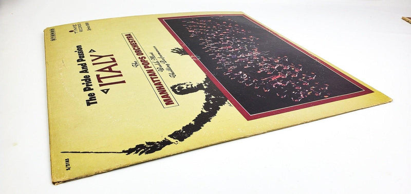 The Manhattan Pops Orchestra Italy, The Pride & Passion 33 RPM LP Record 1965 3