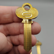 5x Corbin BX4-57D1 Key Blanks 57D1 Keyway Brass 6 Pin NOS 1