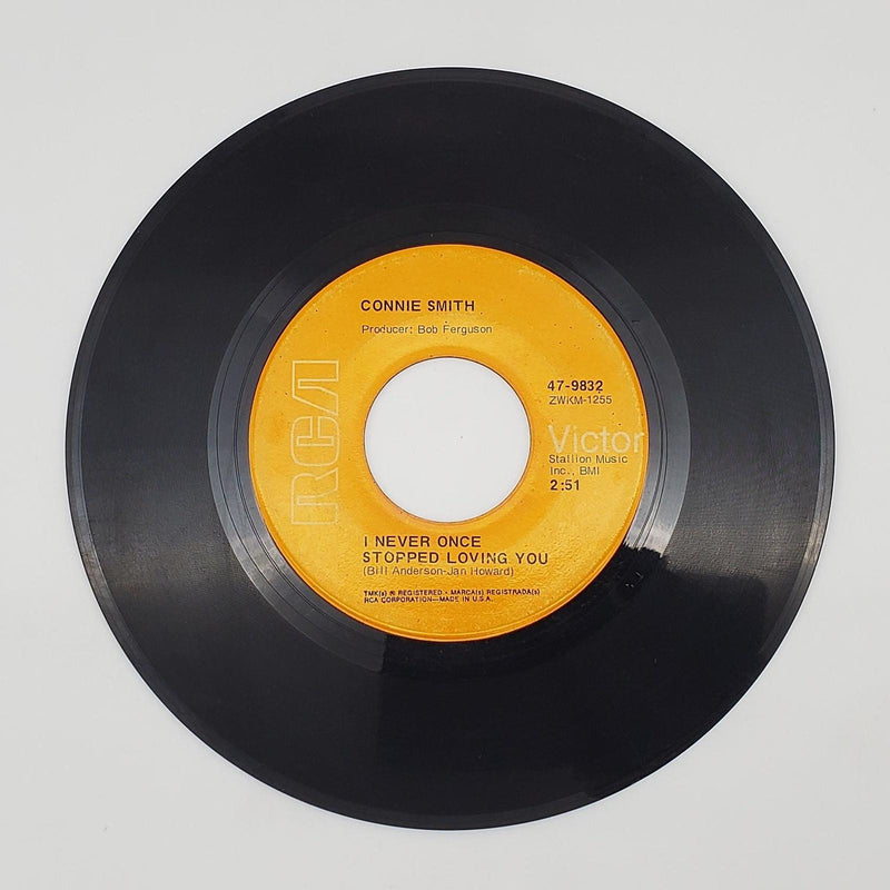 Connie Smith I Never Once Stopped Loving You 45 RPM Single Record RCA 1970 1