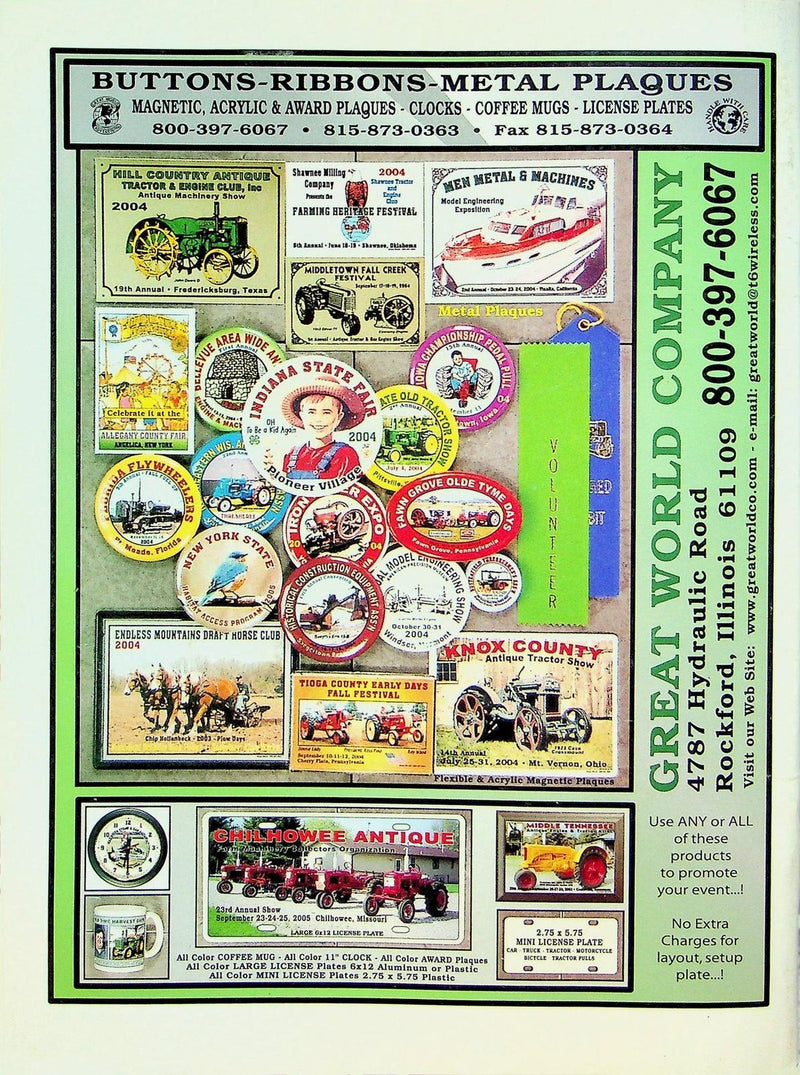 Farm Collector Magazine March 2006 Vol 8 # 8 Walking Tools, Vintage Stoves