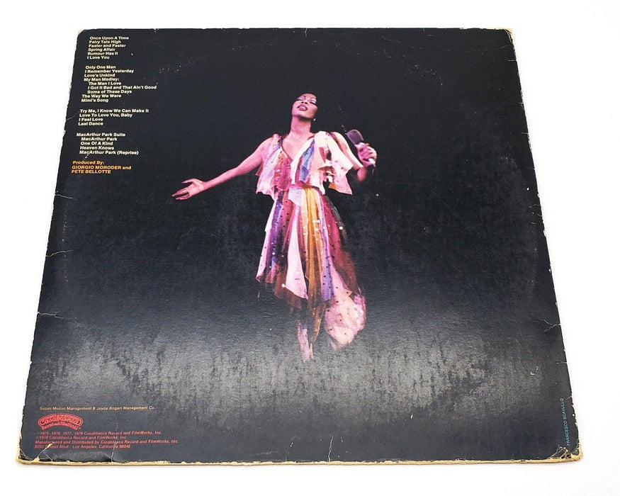 Donna Summer Live And More 33 RPM Double LP Record Casablanca 1978 NBLP 7119-2 4