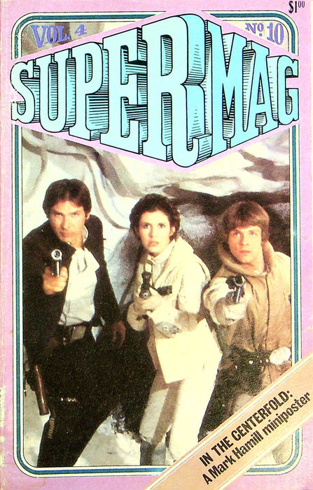 Supermag Magazine Vol 4 No 10 Mark Hamill Star Wars Empire Strikes No Poster