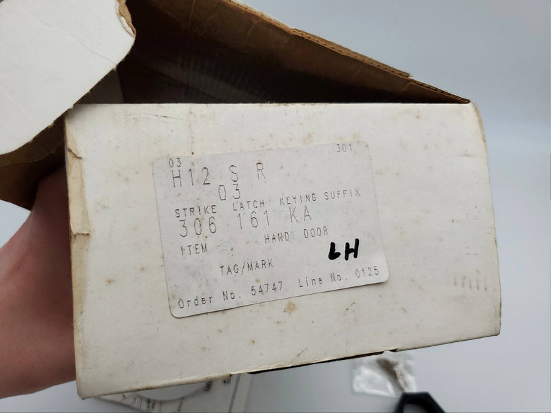 Arrow Door Lever Entry Lock Polished Brass US3 H12 SR LH NOS