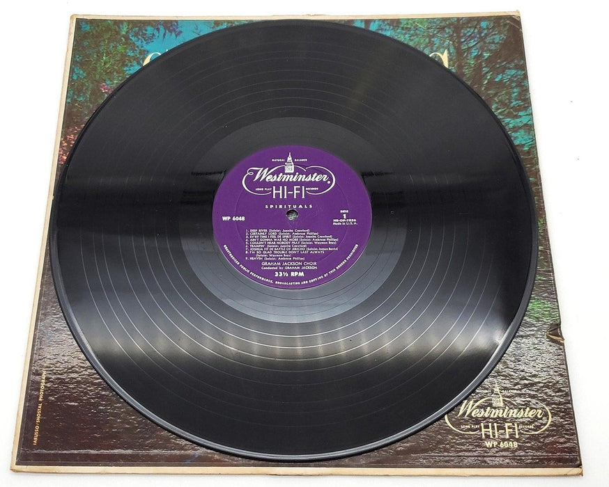 Graham Jackson Choir Spirituals 33 RPM LP Record Westminster WP 6048 5