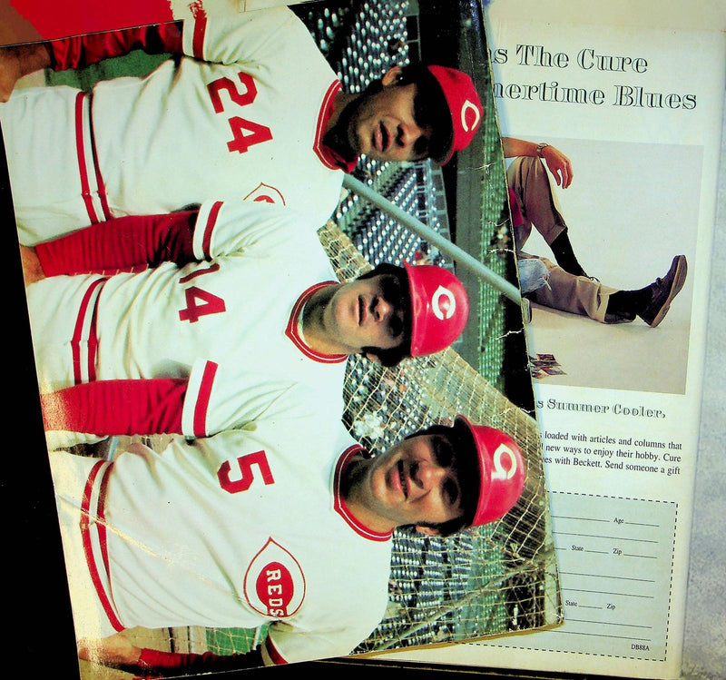 Beckett Baseball Magazine July 1992 # 88 Deion Sanders Tony Perez Pete Rose