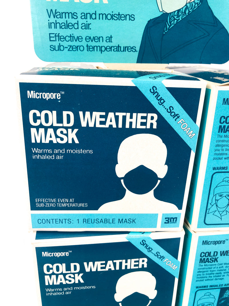 Vintage 3M Advertisement Poster Ad 1970s Micropore Cold Weather Store Display