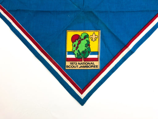 Vintage Boy Scouts of America Neckerchief 1973 National Scout Jamboree 1