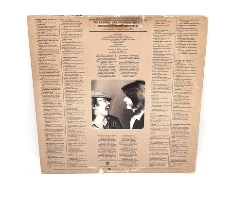 Sanford & Townsend Smoke From A Distant Fire 33 RPM LP Record Warner Bros 1977 2