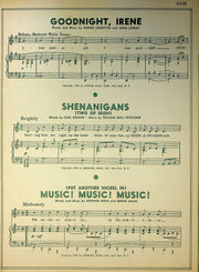 Vintage Sheet Music The Roving Kind Jessie Cavanaugh A Stanton 1950 Mitch Miller 3