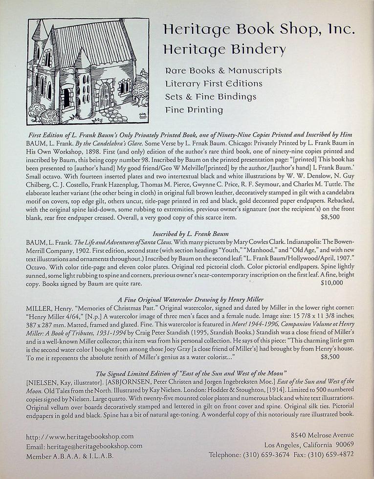 Firsts Magazine January 2002 Vol 12 No 1 Collecting W.R. Burnett 3