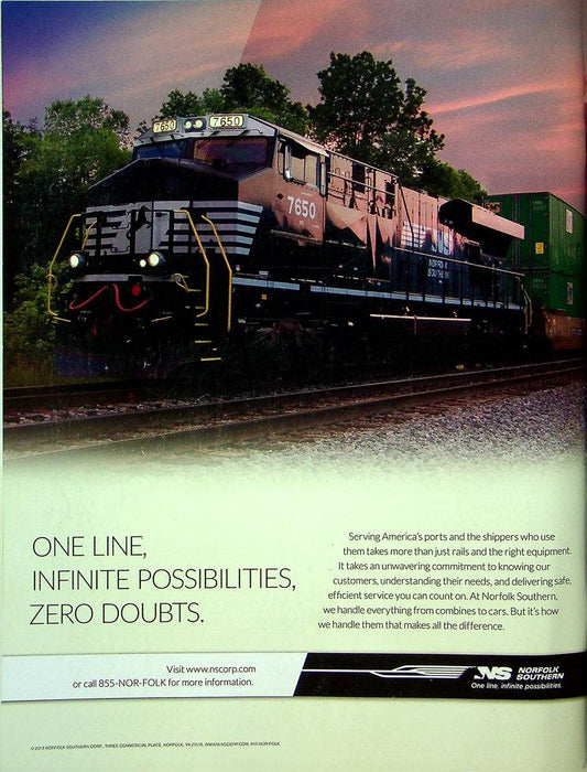 Trains Railroading Magazine November 2013 Vol 73 No 11 First Trip By Train