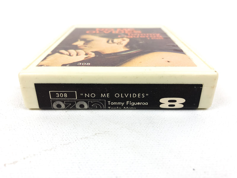 No Me Olvides Tommy Figueroa Y Otros 8 Track Tape 308 GOZO Records