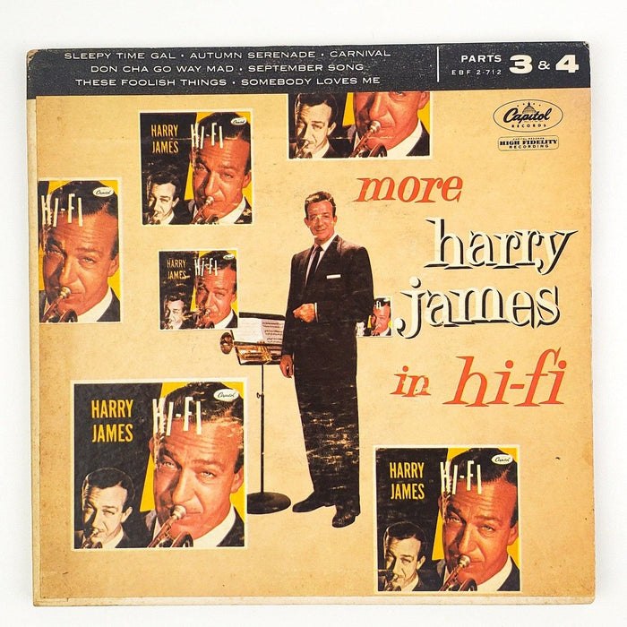 More Harry James in Hi-Fi Part 3 & 4 Record 45 RPM Double EP Capitol Records 1